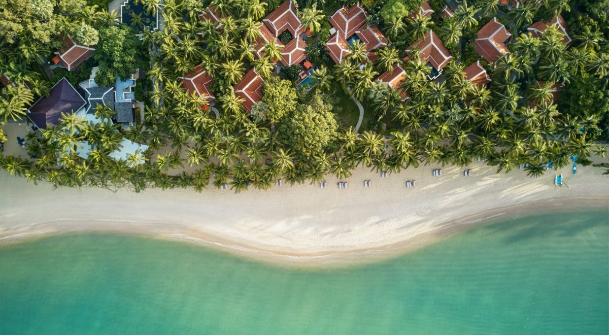 Santiburi Koh Samui beachfront resort and tropical gardens in Koh Samui