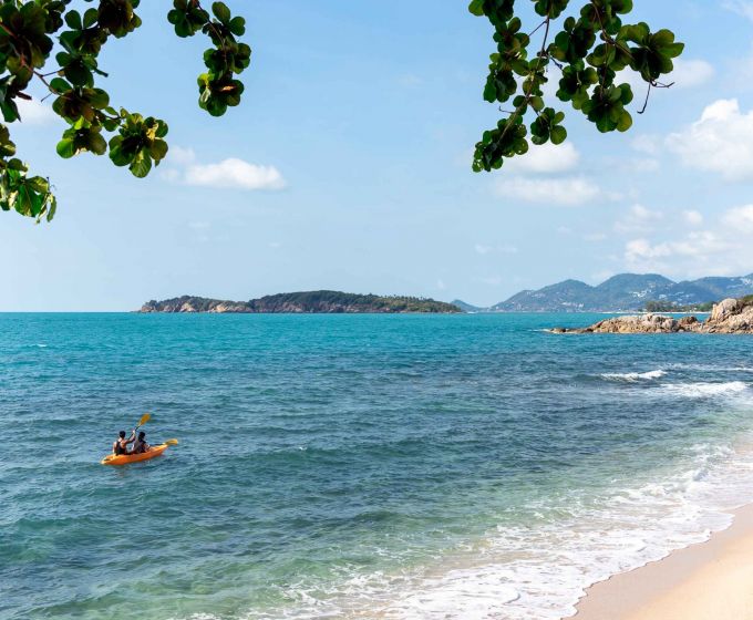 Kayaking experience at SAii Koh Samui Villas