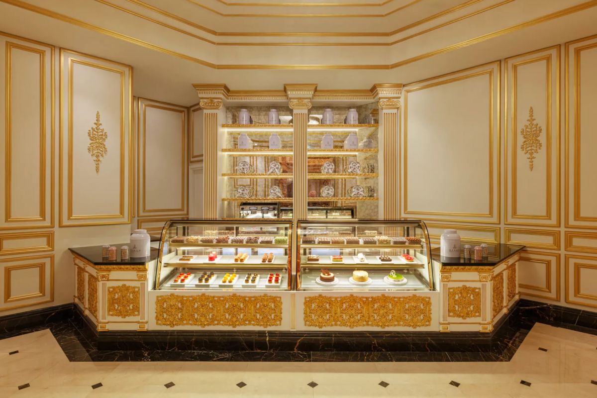 Raffles The Palm Dubai luxury interior detail
