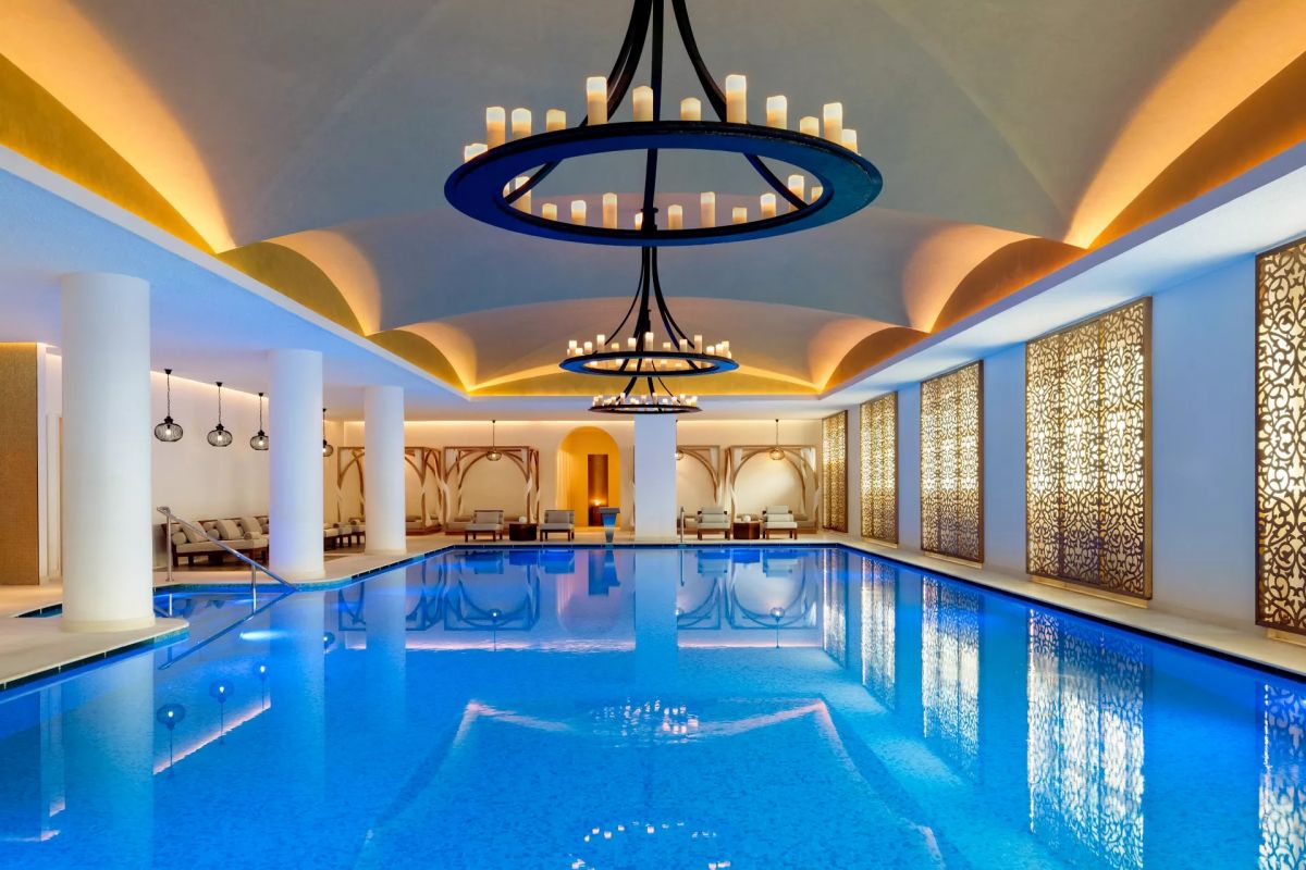 Raffles The Palm Dubai indoor pool