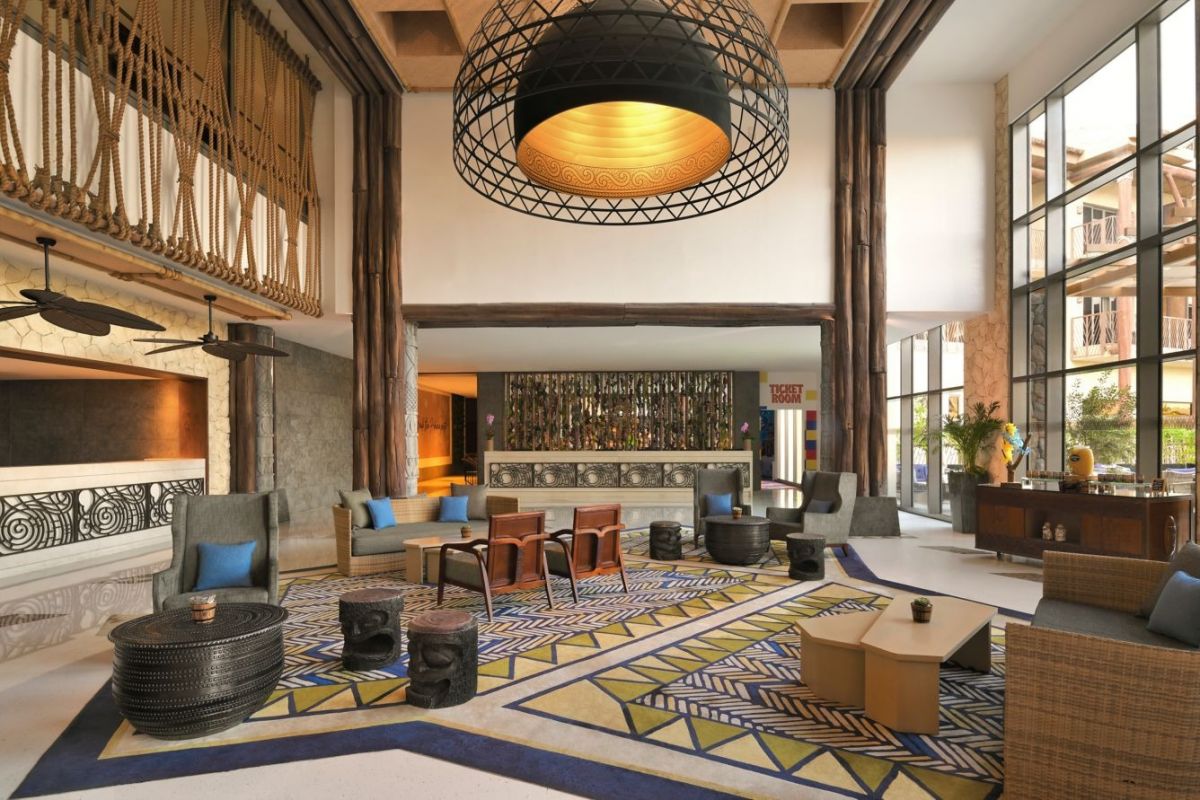 Lapita Dubai hotel lobby