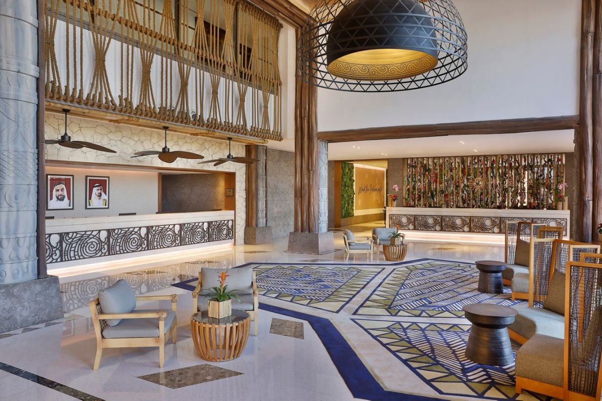Lapita Dubai main lobby interior