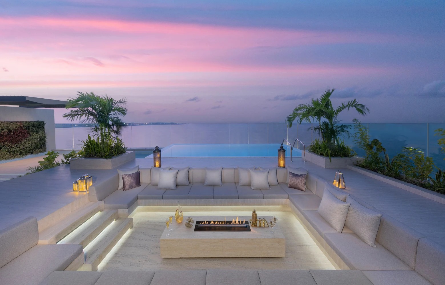Mandarin Oriental Jumeira Dubai sunset sea view
