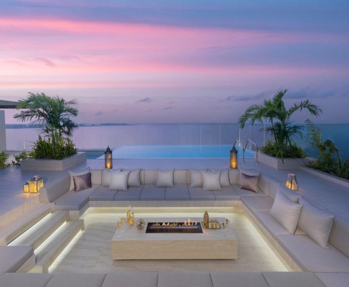 Mandarin Oriental Jumeira Dubai sunset sea view