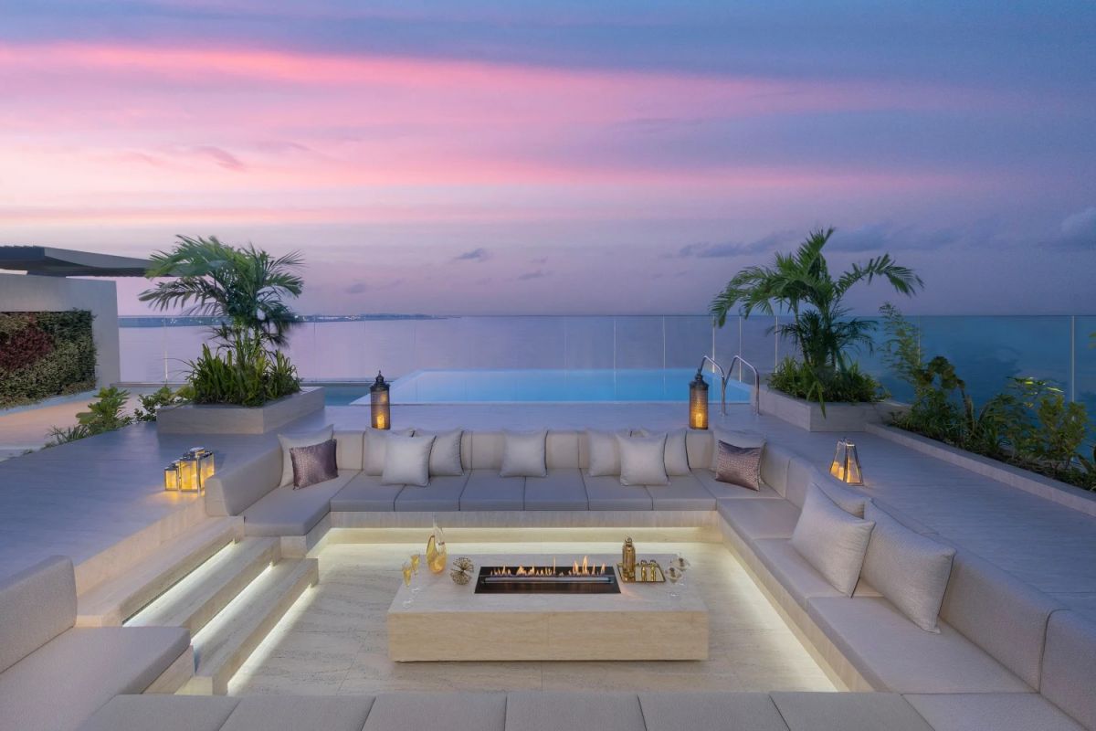 Mandarin Oriental Jumeira Dubai sunset sea view