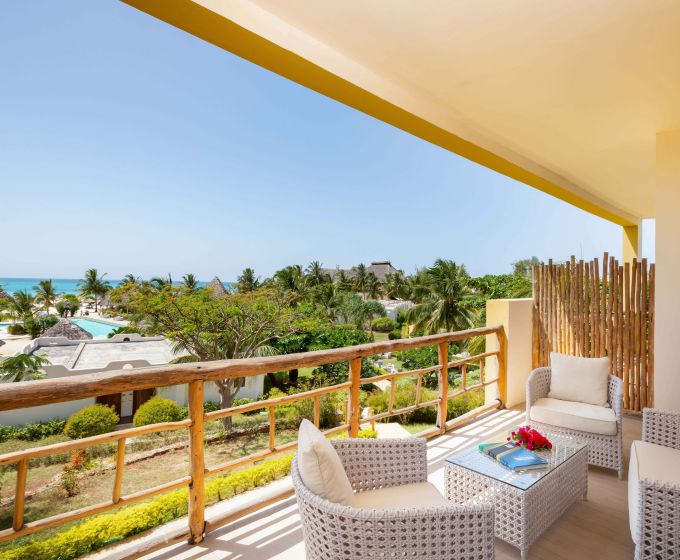 Deluxe Ocean View Room at Gold Zanzibar Beach House & Spa