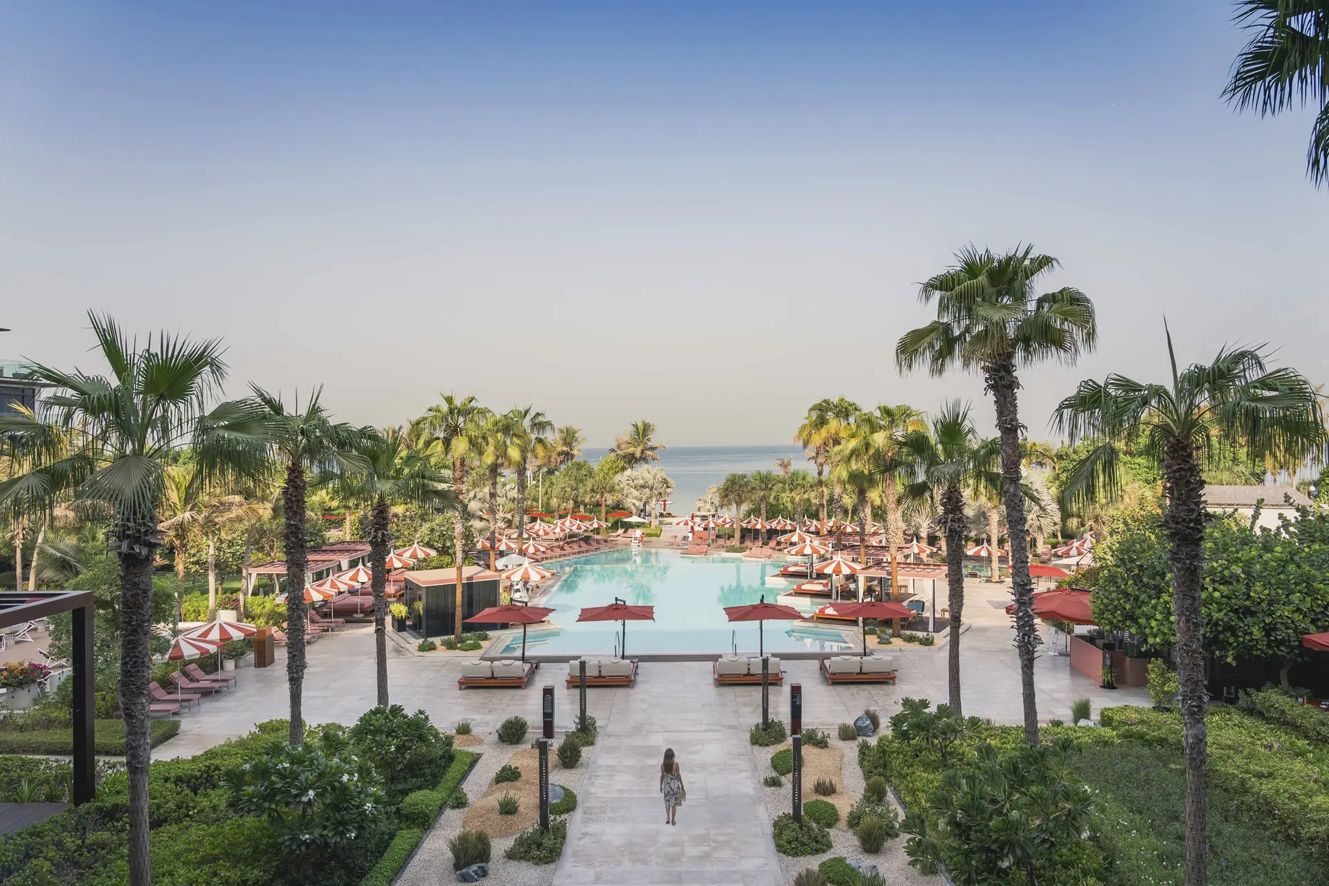 Banyan Tree Dubai pool and private beach
