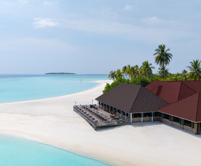 Dhandifulhu Main Restaurant at Dhigufaru Island Resort Maldives