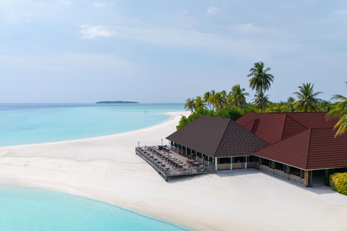 Dhandifulhu Main Restaurant at Dhigufaru Island Resort Maldives