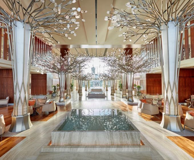Mandarin Oriental Jumeira Dubai luxury hotel interior