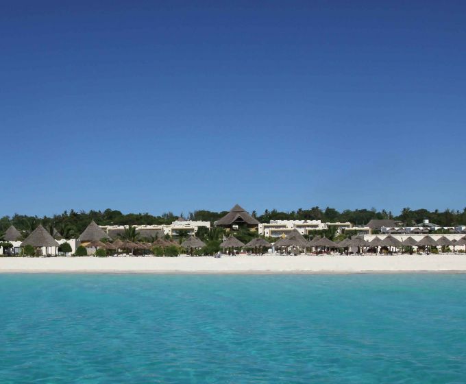 Gold Zanzibar beachfront resort overlooking Kendwa Beach
