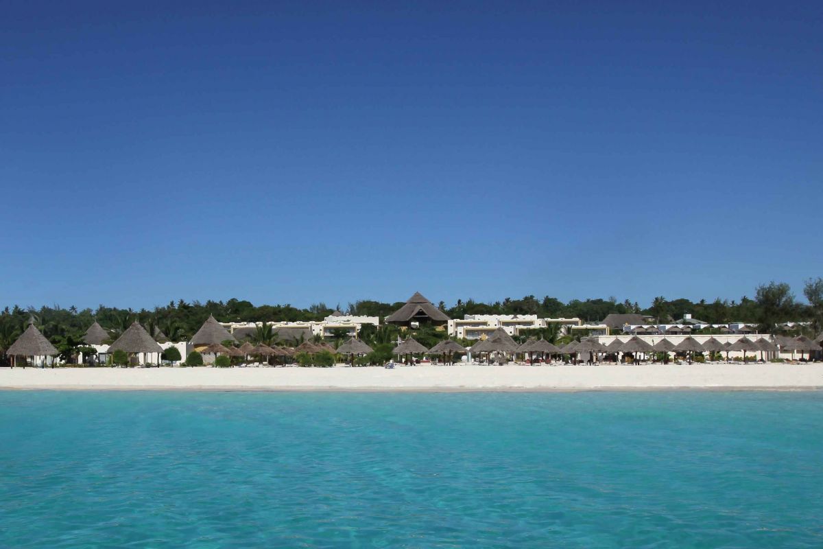 Gold Zanzibar beachfront resort overlooking Kendwa Beach