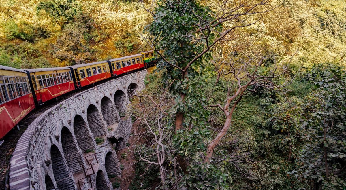 Himalayan Toy Train in Shimla India