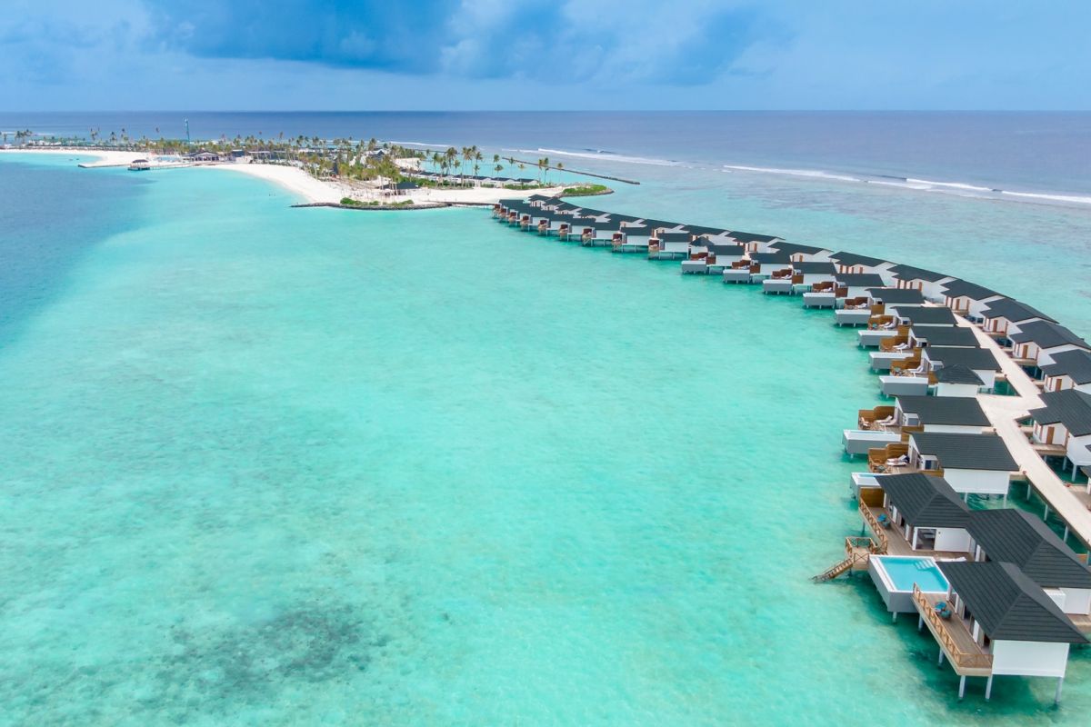 Joy Island Maldives Lagoon Residence overwater villas