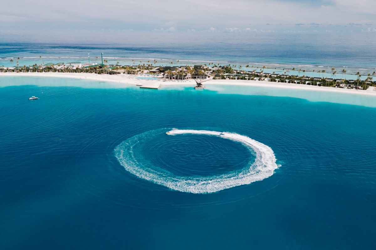 Water sports experience at Joy Island Maldives