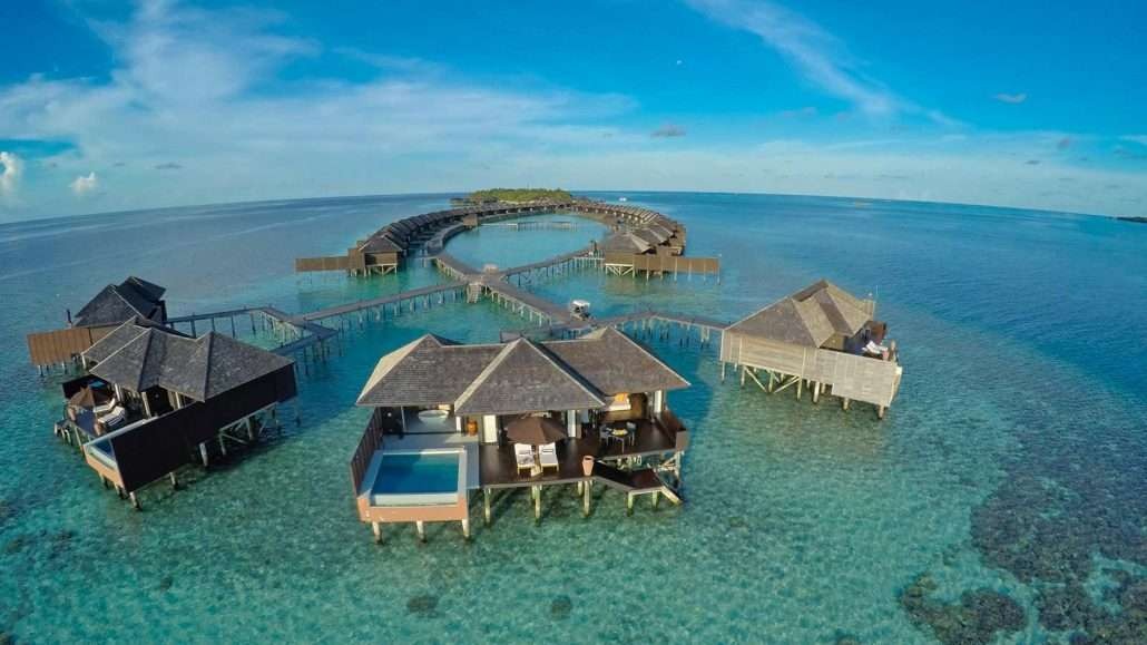 Lily Beach Resort and Spa Maldives Sunset Water Villas