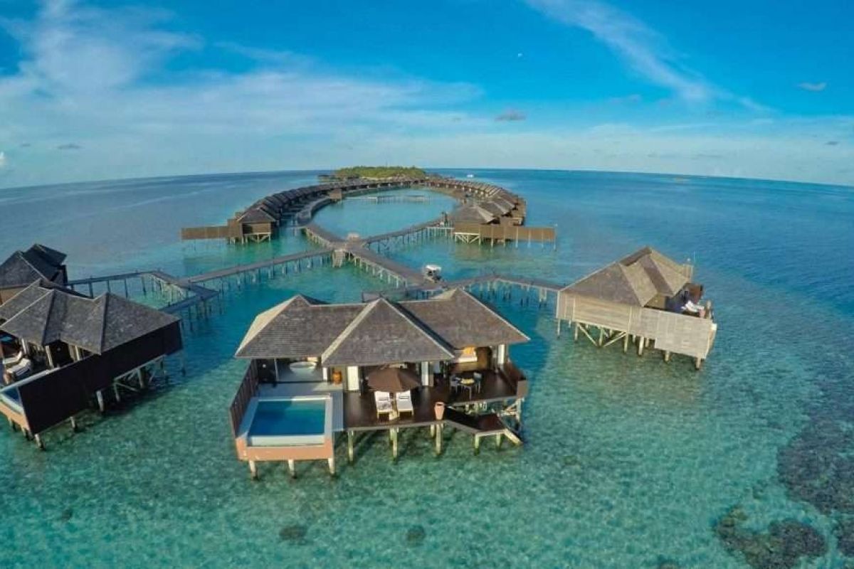 Lily Beach Resort and Spa Maldives Sunset Water Villas