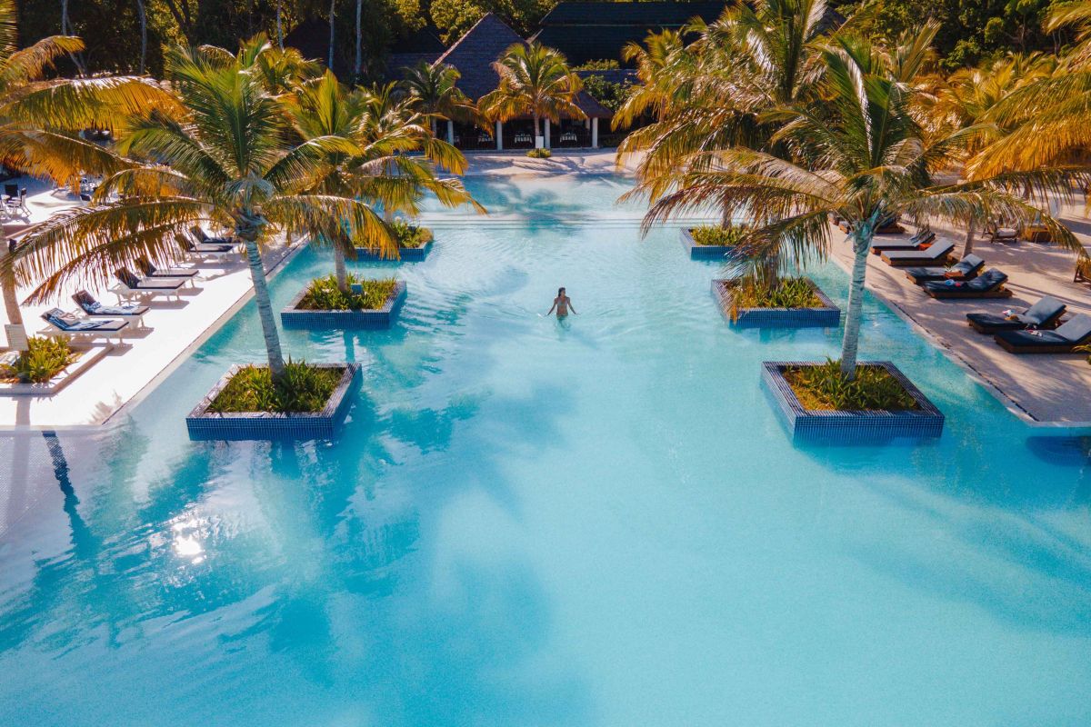 Villa Nautica Paradise Island Maldives resort pool