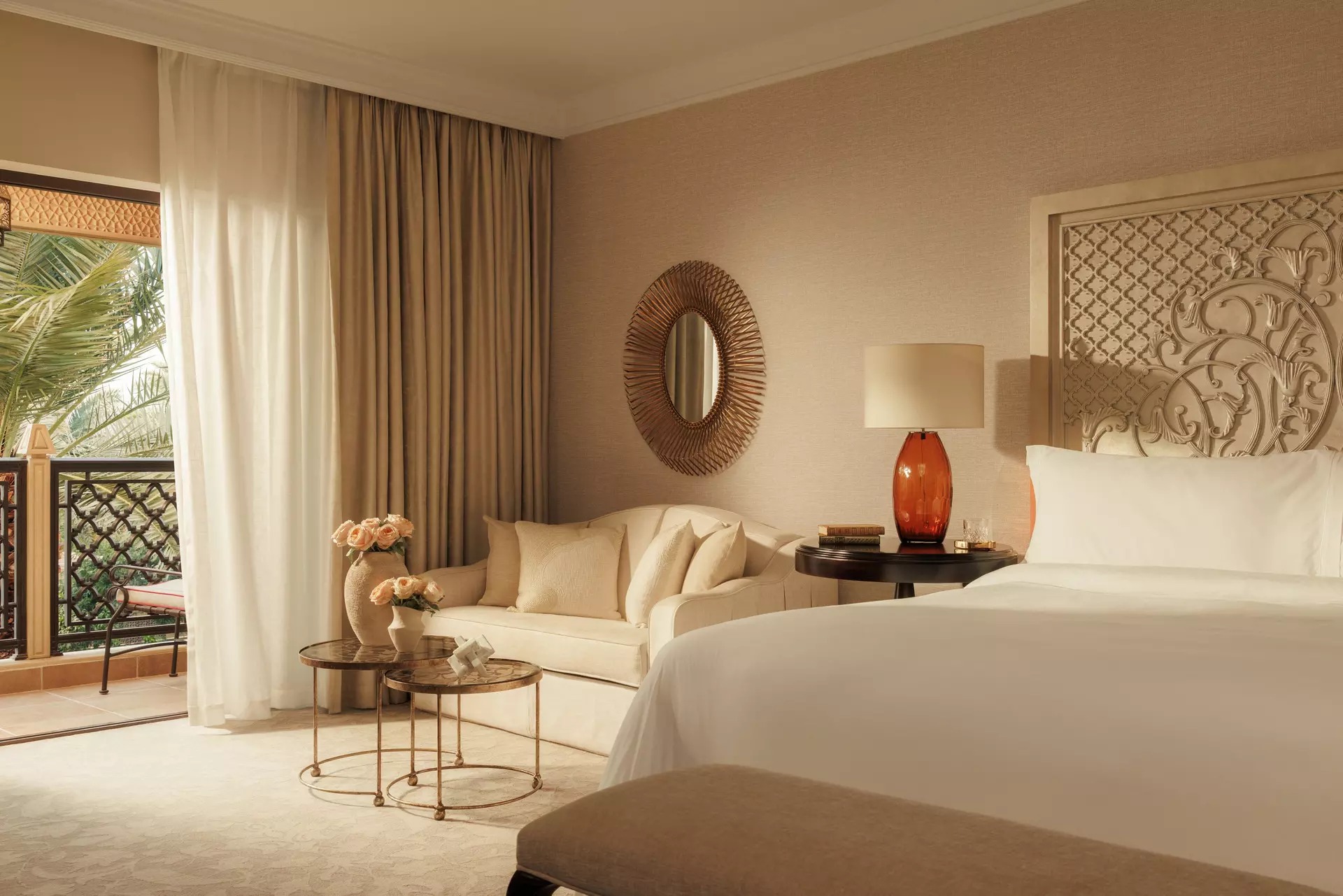 Deluxe King Bedroom at One&Only Royal Mirage Dubai