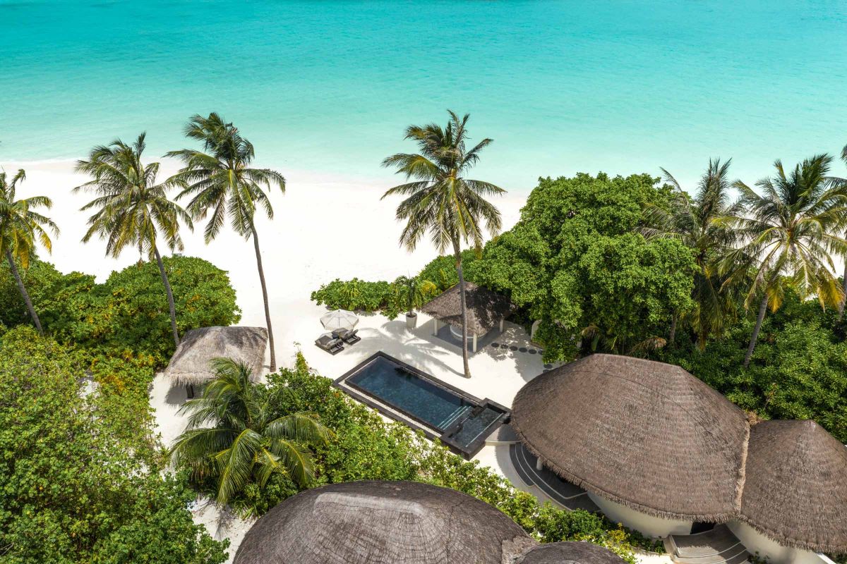 Sun Siyam Iru Fushi Maldives luxury villa with private pool
