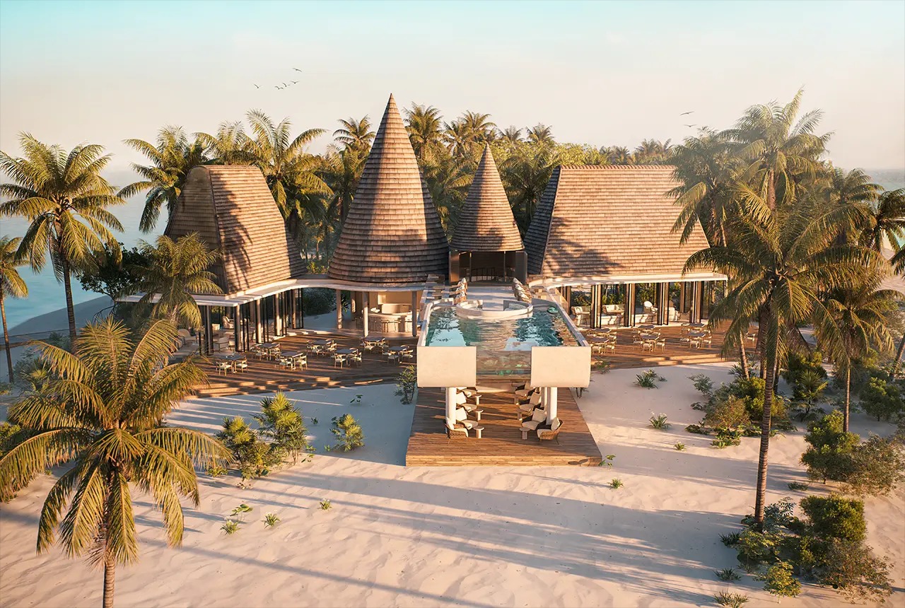 Romantic Sunset Dining Experience at Meyyafushi Maldives