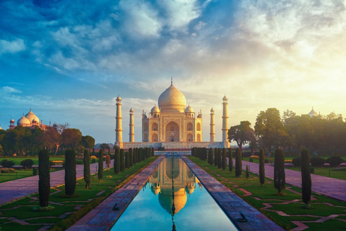 Taj Mahal Sunrise Agra India