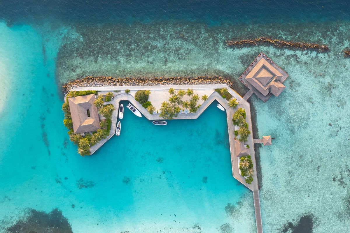 Villa Nautica Paradise Island Maldives lagoon and resort