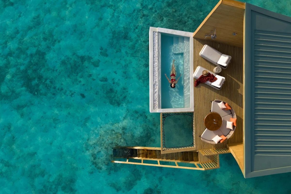 Centara Mirage Lagoon Maldives overwater villa