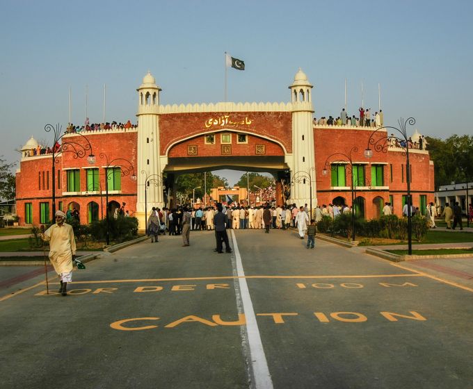 Wagah Border Beating Retreat Ceremony India