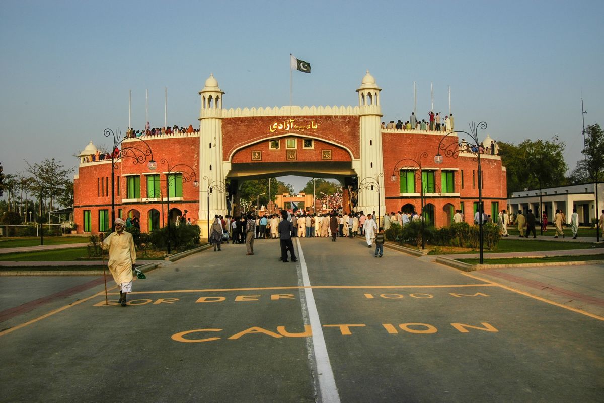 Wagah Border Beating Retreat Ceremony India
