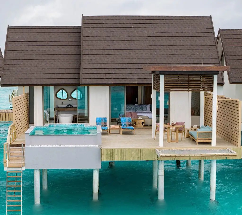 Water Pool Villa at Meyyafushi Maldives with Private Infinity Pool